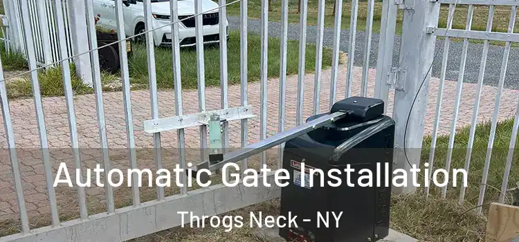 Automatic Gate Installation Throgs Neck - NY