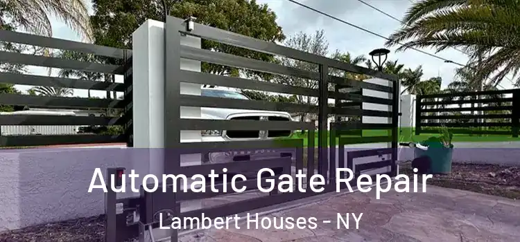Automatic Gate Repair Lambert Houses - NY