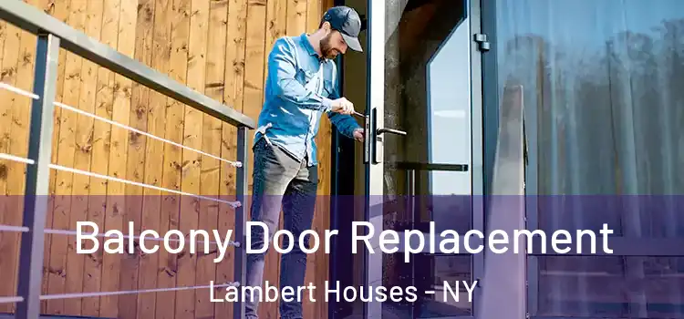  Balcony Door Replacement Lambert Houses - NY