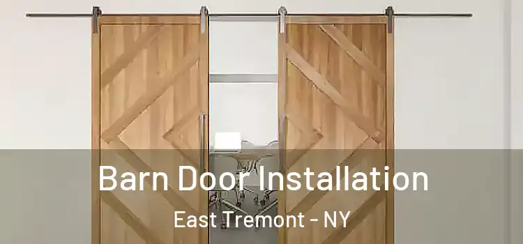Barn Door Installation East Tremont - NY