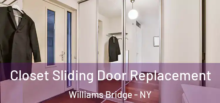 Closet Sliding Door Replacement Williams Bridge - NY