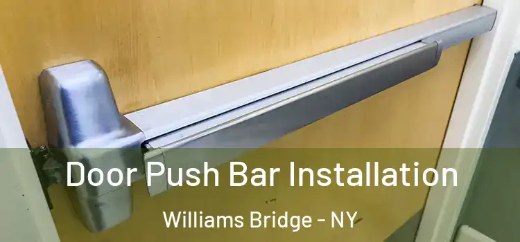  Door Push Bar Installation Williams Bridge - NY