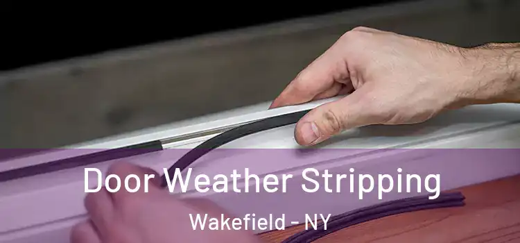 Door Weather Stripping Wakefield - NY
