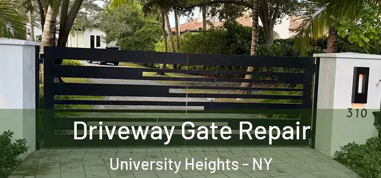  Driveway Gate Repair University Heights - NY
