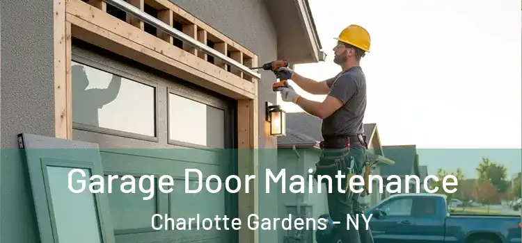 Garage Door Maintenance Charlotte Gardens - NY