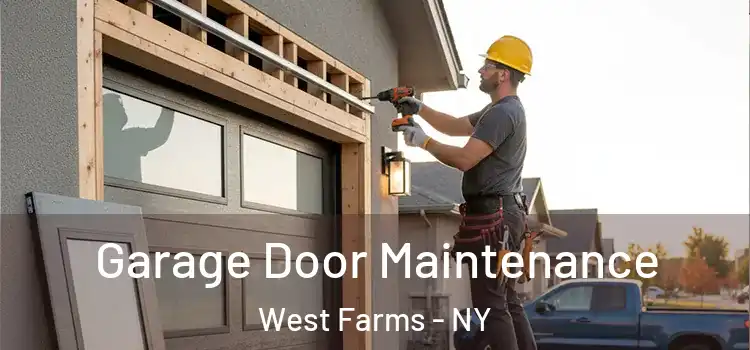 Garage Door Maintenance West Farms - NY