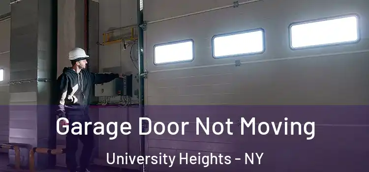  Garage Door Not Moving University Heights - NY