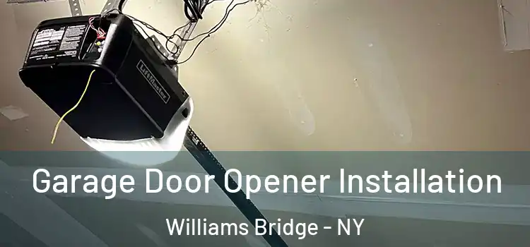 Garage Door Opener Installation Williams Bridge - NY