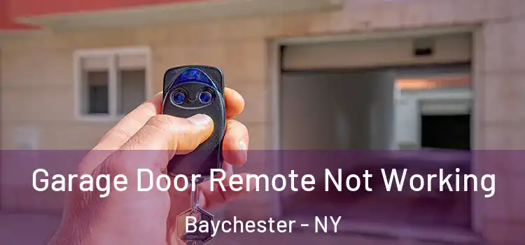  Garage Door Remote Not Working Baychester - NY