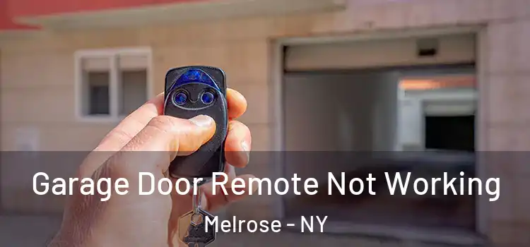  Garage Door Remote Not Working Melrose - NY