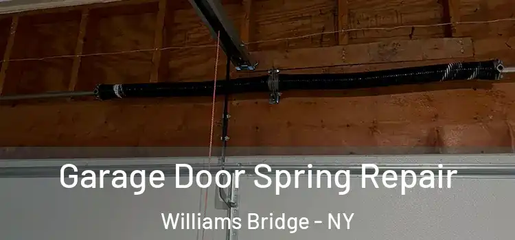  Garage Door Spring Repair Williams Bridge - NY