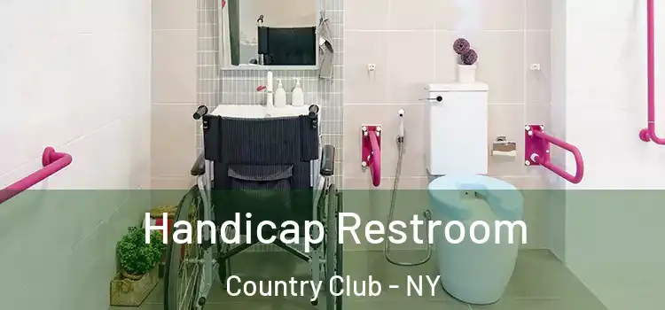  Handicap Restroom Country Club - NY