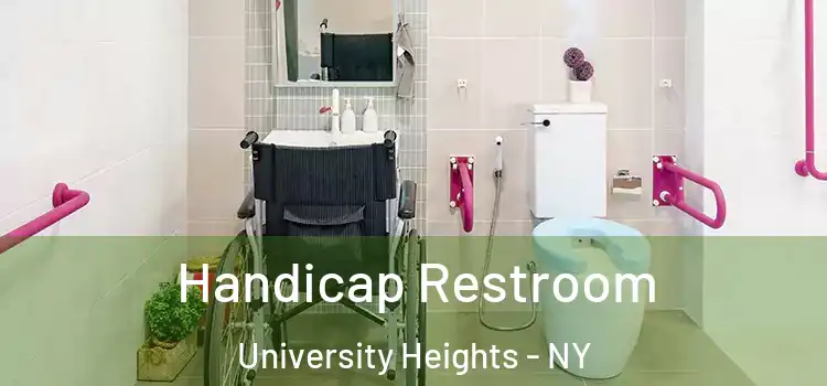 Handicap Restroom University Heights - NY