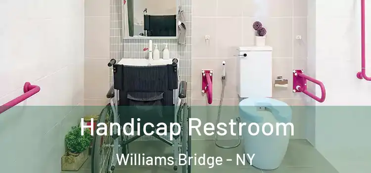Handicap Restroom Williams Bridge - NY
