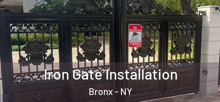 Iron Gate Installation Bronx - NY