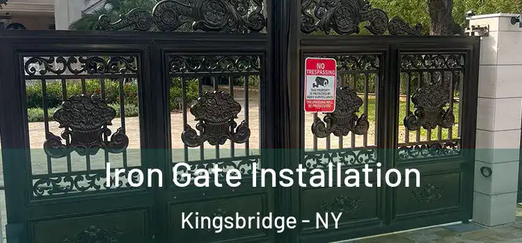  Iron Gate Installation Kingsbridge - NY