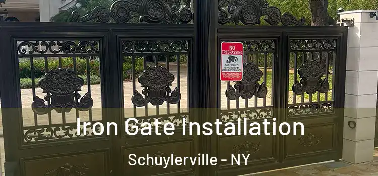 Iron Gate Installation Schuylerville - NY