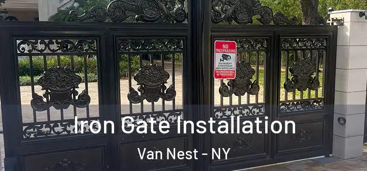 Iron Gate Installation Van Nest - NY