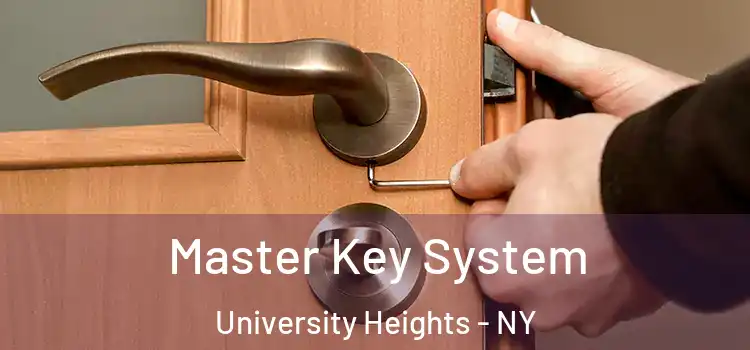  Master Key System University Heights - NY