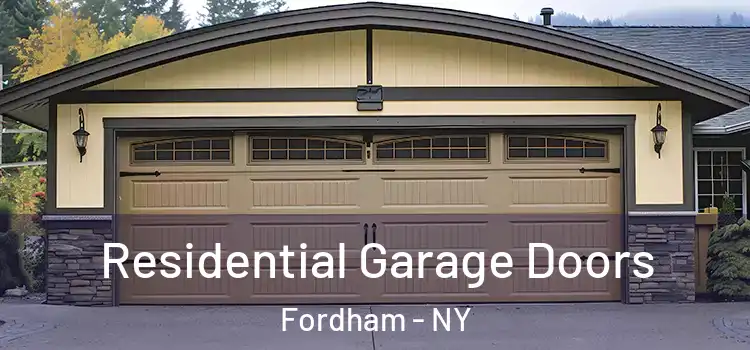  Residential Garage Doors Fordham - NY