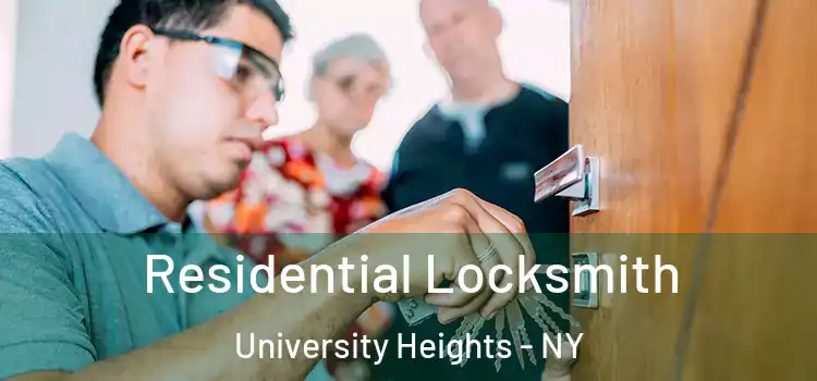Residential Locksmith University Heights - NY