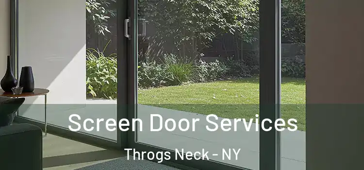 Screen Door Services Throgs Neck - NY