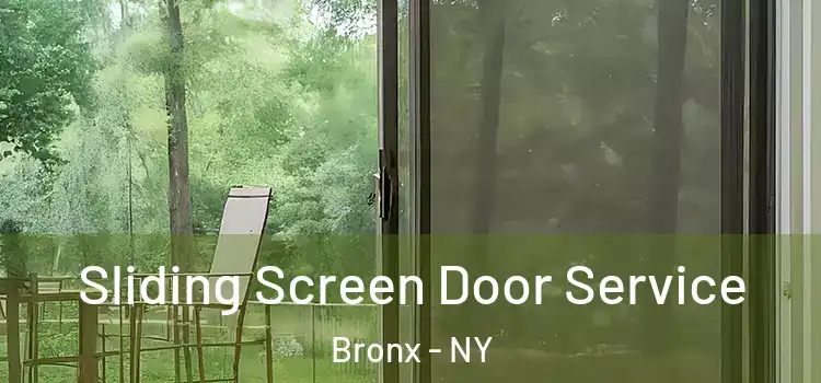 Sliding Screen Door Service Bronx - NY