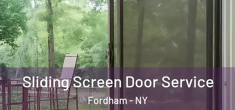 Sliding Screen Door Service Fordham - NY