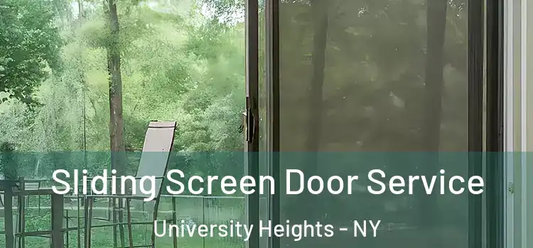 Sliding Screen Door Service University Heights - NY