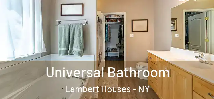Universal Bathroom Lambert Houses - NY