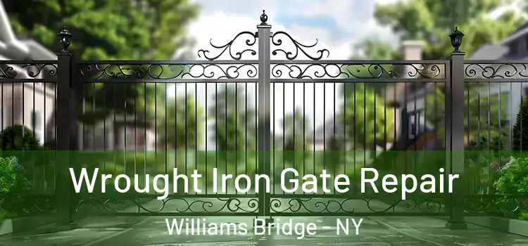 Wrought Iron Gate Repair Williams Bridge - NY